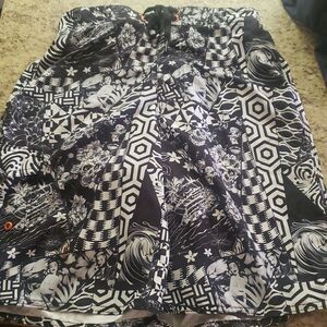 Joe Boxer Blue & White Swim Trunks Mens | Lightweight Quick-Dry Shorts W28